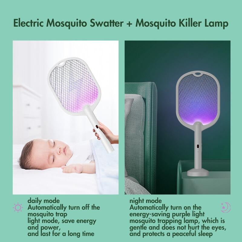 Raquette anti-moustiques électrique USB