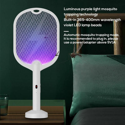 Raquette anti-moustiques électrique USB