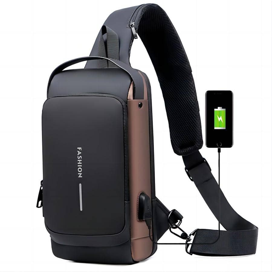 Sac à Dos Anti-Vol USB – Sécurité &amp; Confort pour Homme &amp; Femme