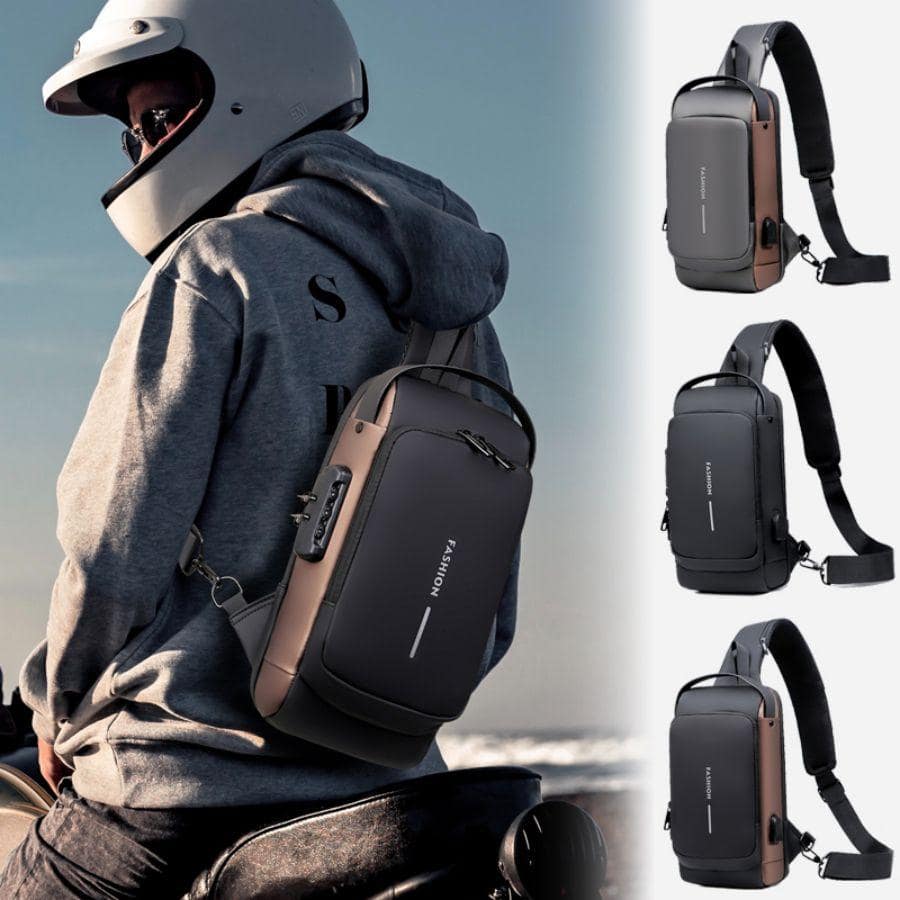 Sac à Dos Anti-Vol USB – Sécurité &amp; Confort pour Homme &amp; Femme