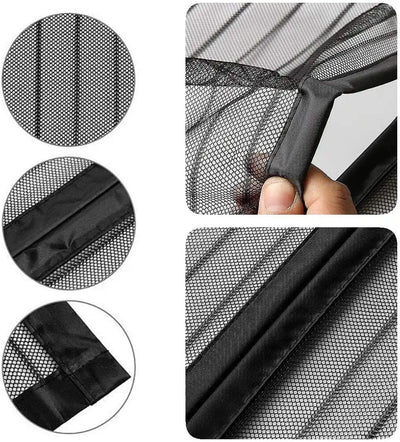 Rideau Anti-Moustiques Magnétique – Fermeture Automatique &amp; Installation Sans Clous