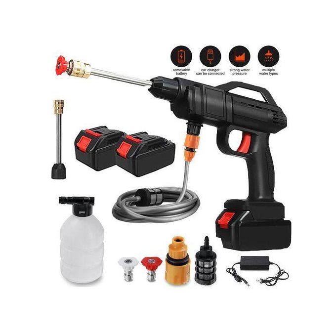 Pistolet de Lavage Haute Pression 48 V – Portable &amp; Sans Fil