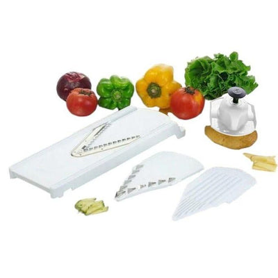 Mandoline V-Slicer Plus – Ensemble de découpe professionnel pour légumes