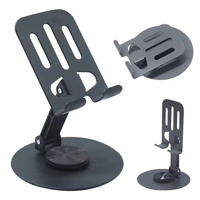 Support de Téléphone Métallique Réglable, Élégant et Pratique