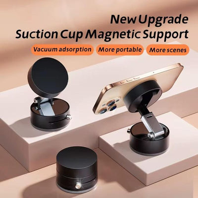 Support de Téléphone Magnétique à Ventouse – Fixation Ultra Puissante