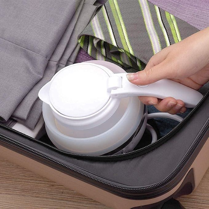 Bouilloire Pliable Électrique — Compacte &amp; Pratique pour Voyage ou Maison (tk)