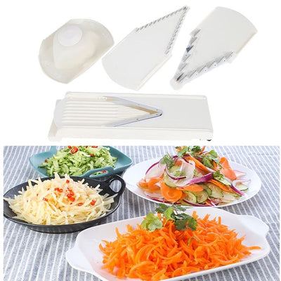 Mandoline V-Slicer Plus – Ensemble de découpe professionnel pour légumes