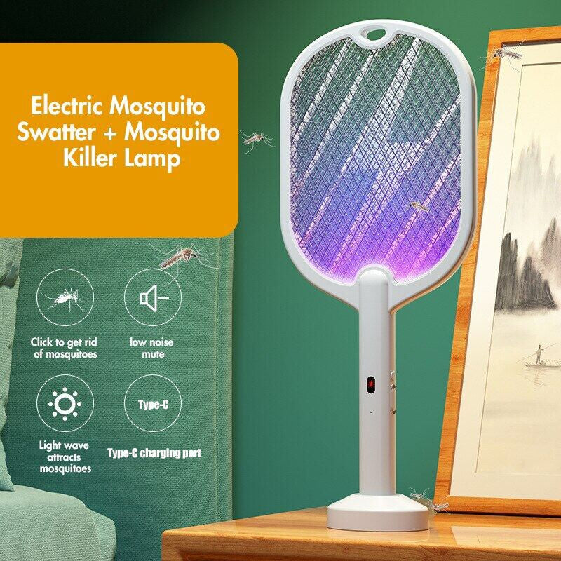 Raquette anti-moustiques électrique USB