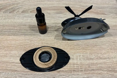 Désodorisant Solaire pour Voiture – Hélicoptère Rotatif Aromathérapie