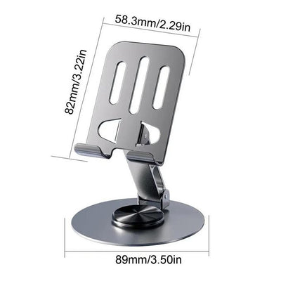 Support de Téléphone Métallique Réglable, Élégant et Pratique