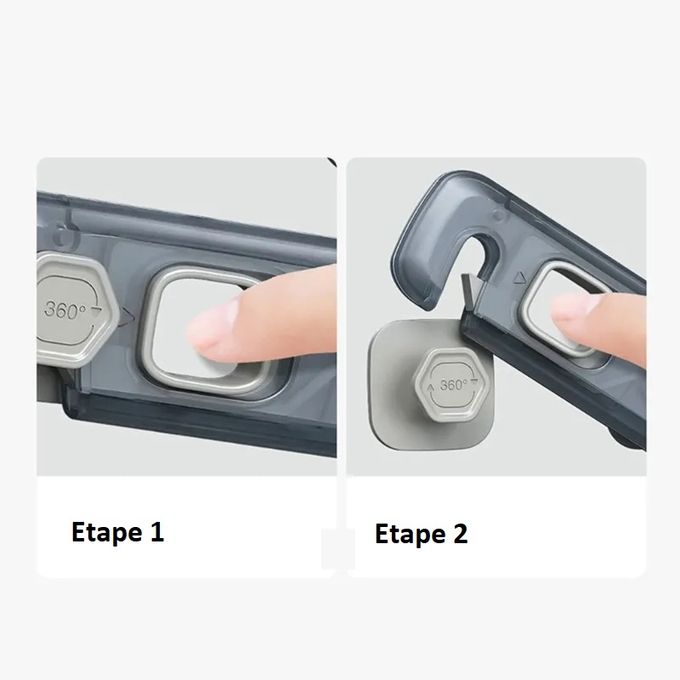 Verrou de sécurité multifonction – Protection enfants &amp; bébés