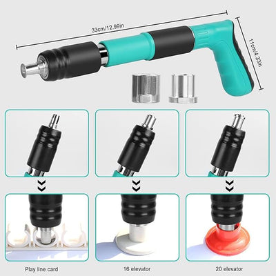 Kit de fixation murale – Pistolet manuel + accessoires (120 clous)