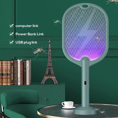 Raquette anti-moustiques électrique USB
