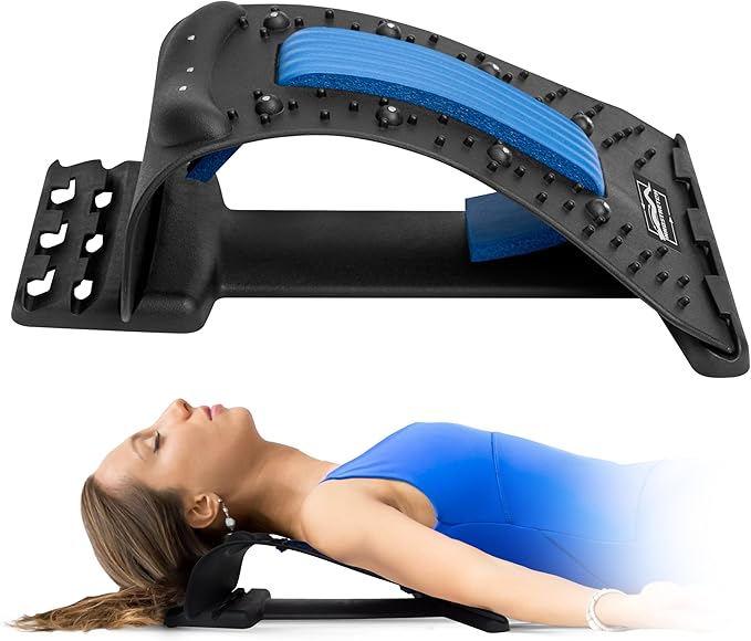 Support dorsal magnétique avec points d’acupression pour détendre et soulager le dos 💆✨