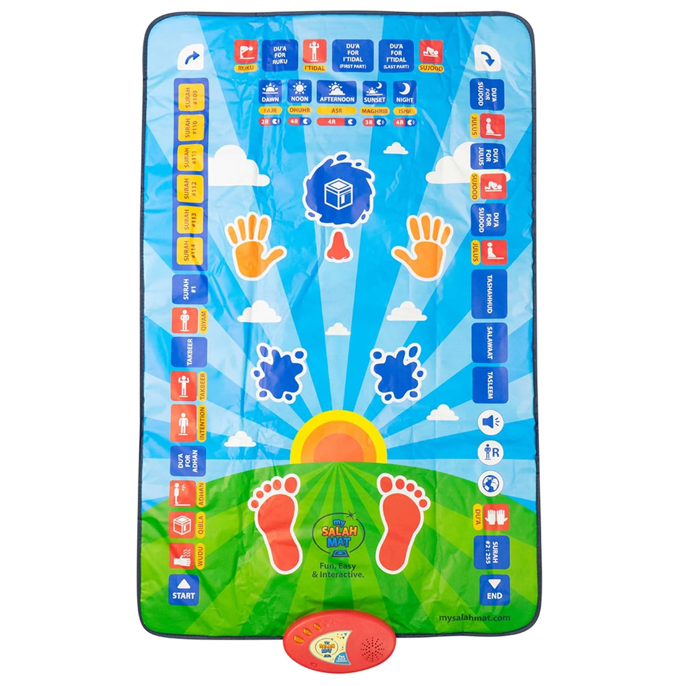 Tapis de Prière Électronique Intelligente – Apprentissage &amp; Couleurs