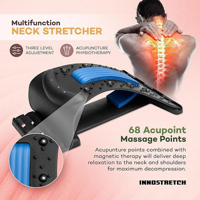 Support dorsal magnétique avec points d’acupression pour détendre et soulager le dos 💆✨