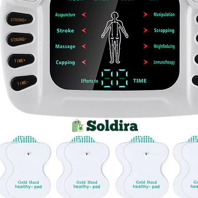Masseur Électrique EMS 8 Modes – Thérapie Professionnelle pour Articulations et Muscles