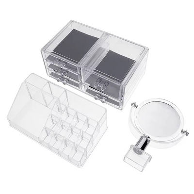 Rangement Maquillage Multi-Compartiments