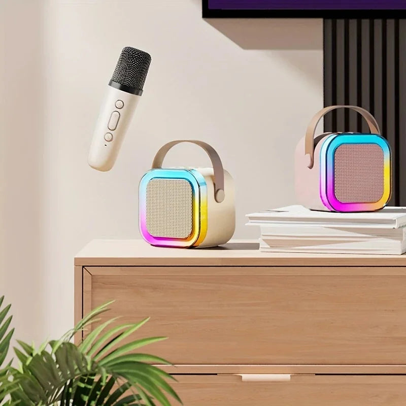 🌟 Karaoké Duo LED – Rires, chants et souvenirs en famille garantis !