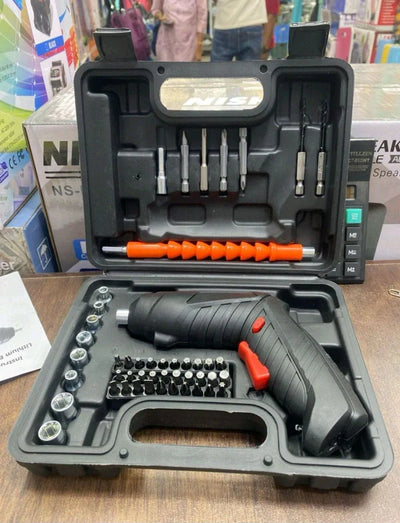 Ensemble d'Outils Miniatures Rechargeables – Maintenance Maison