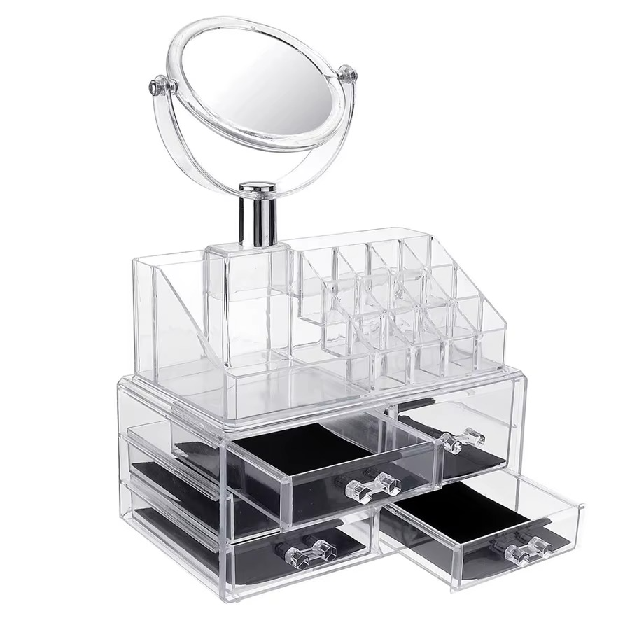 Rangement Maquillage Multi-Compartiments