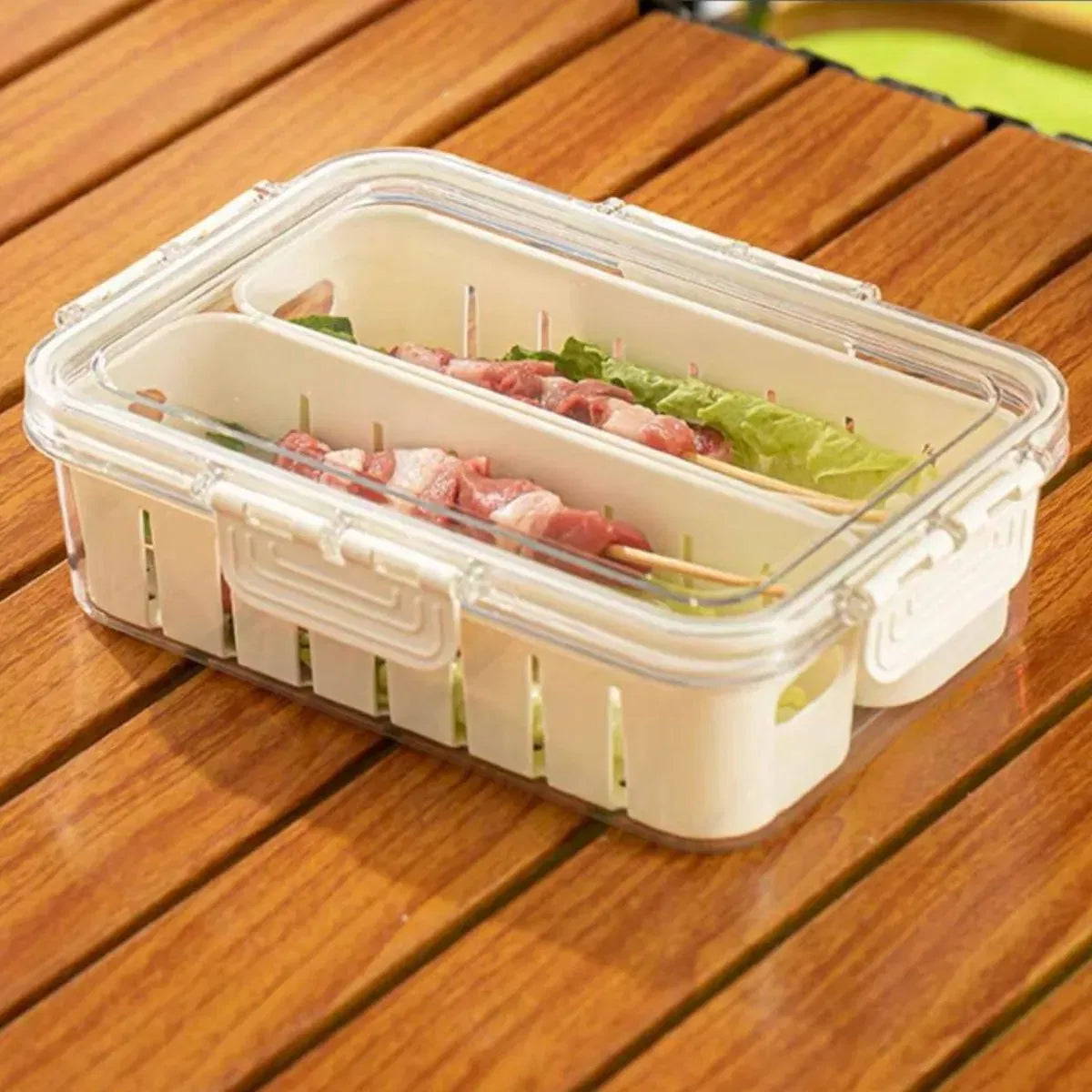 Boîte de conservation alimentaire avec couvercle – Fraîcheur longue durée au frigo