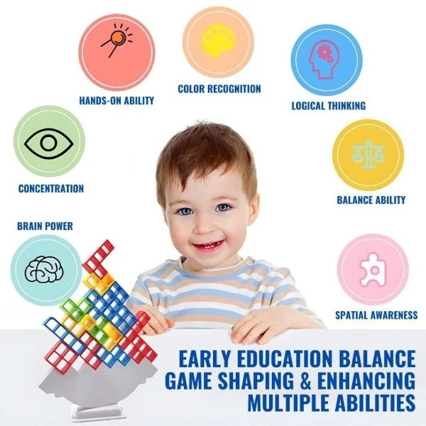 Tour d'Équilibre Créative – Un Jeu de Précision et de Patience