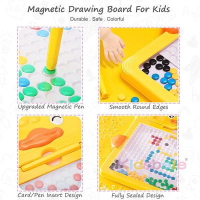Tableau de Dessin Magnétique pour Enfants – Canard Mignon et Ludique