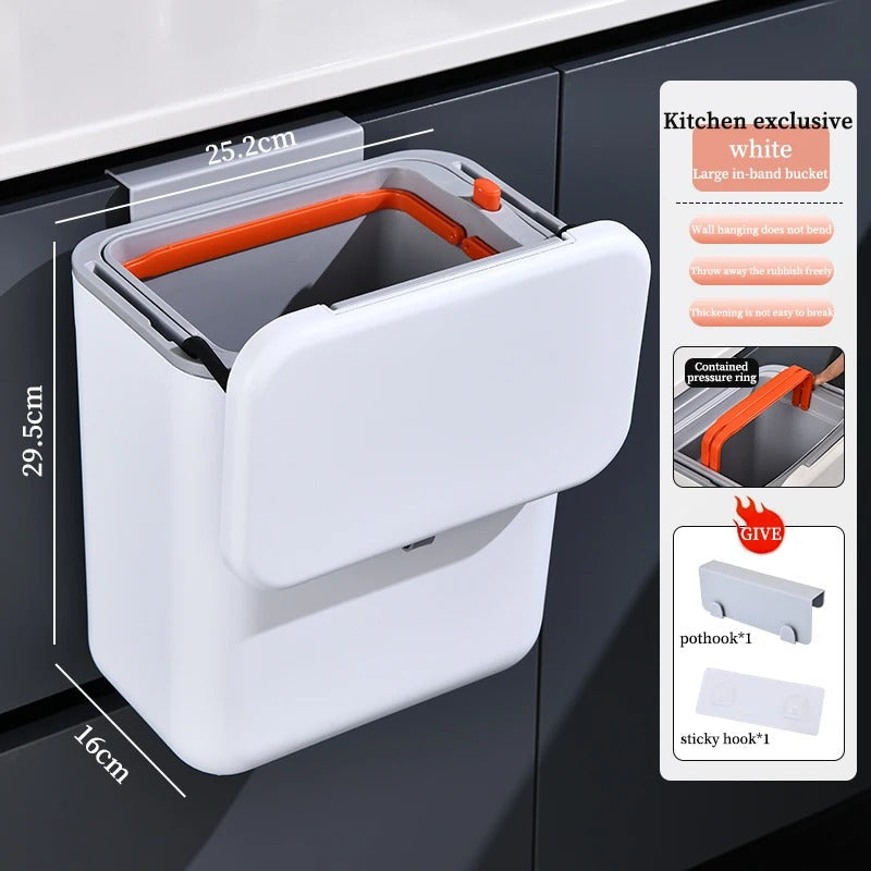 Poubelle Murale de Cuisine – Design Élégant et Pratique
