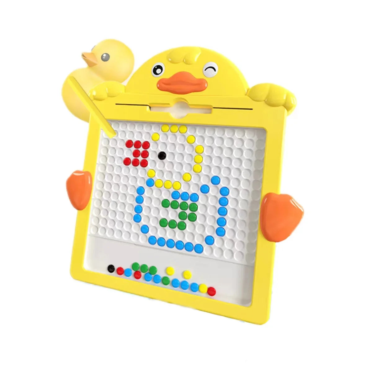 Tableau de Dessin Magnétique pour Enfants – Canard Mignon et Ludique