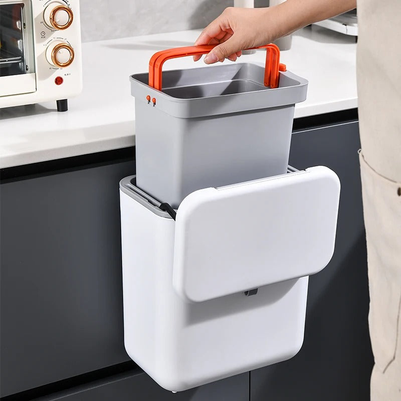 Poubelle Murale de Cuisine – Design Élégant et Pratique