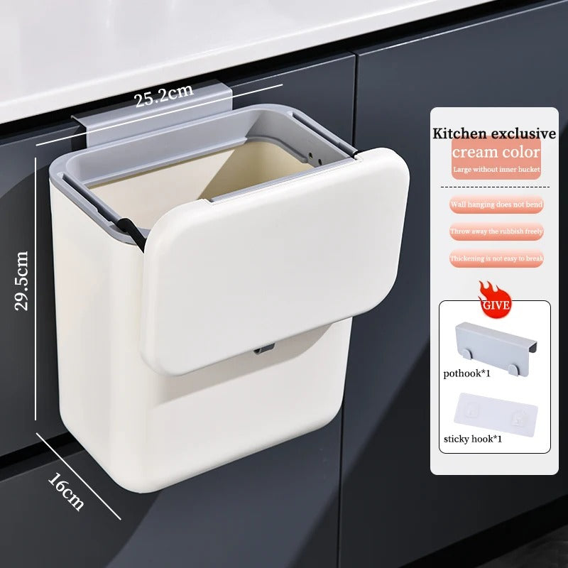Poubelle Murale de Cuisine – Design Élégant et Pratique