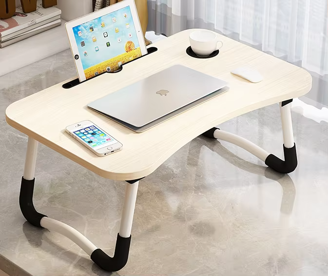 Table PC Portable Réglable &amp; Pliable – Confort &amp; Flexibilité