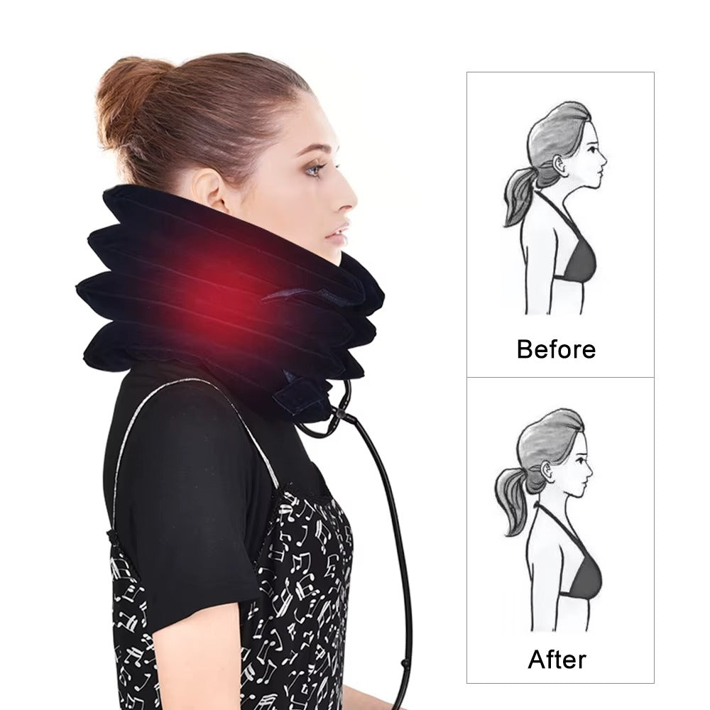 Dispositif de Traction Cervicale – Soulagement Rapide et Douceur au Quotidien