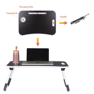 Table PC Portable Réglable &amp; Pliable – Confort &amp; Flexibilité
