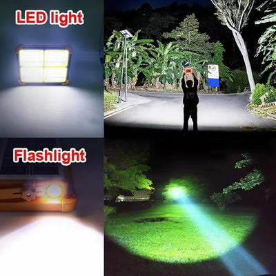 Projecteur LED rechargeable – 200 W | CORESLUX