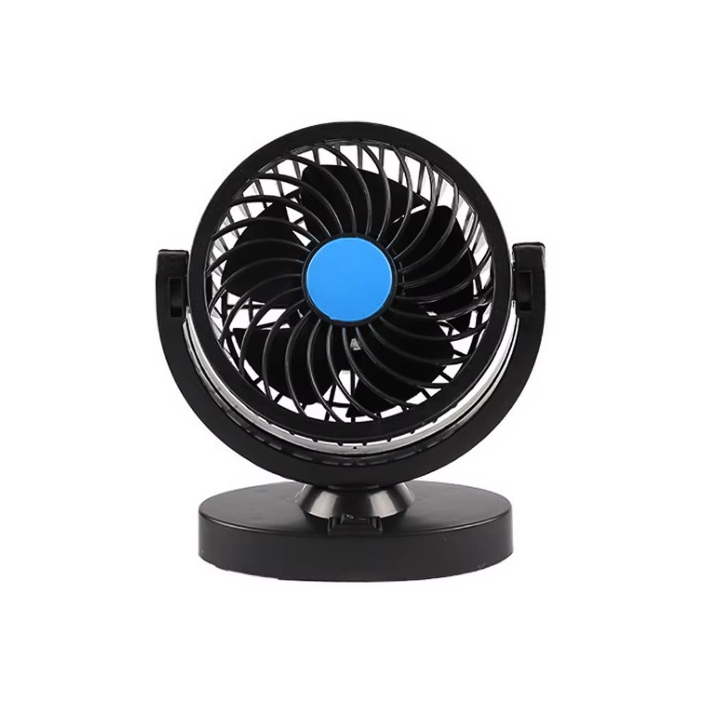 Double ventilateur pour voiture – Refroidissement puissant et orientable