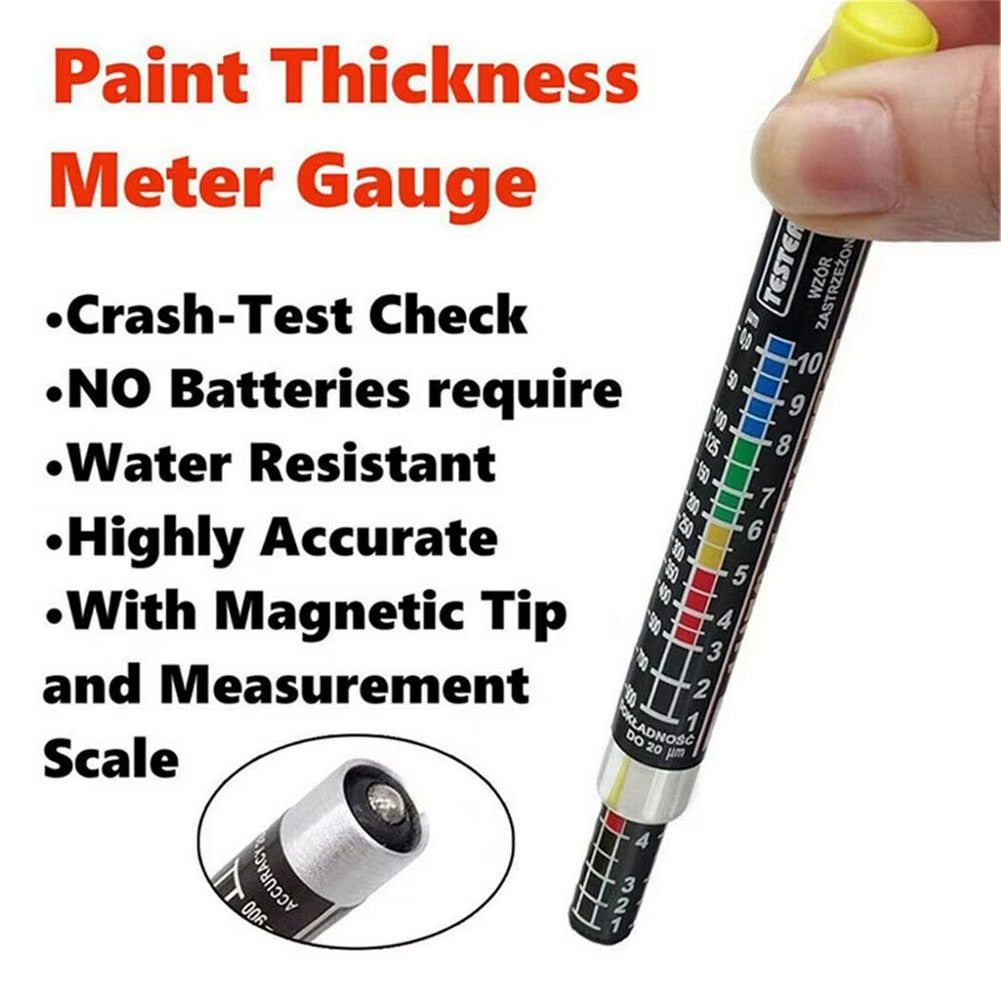 &nbsp;Stylo Testeur d'Épaisseur de Peinture pour Voiture – Jauge Magnétique Portable