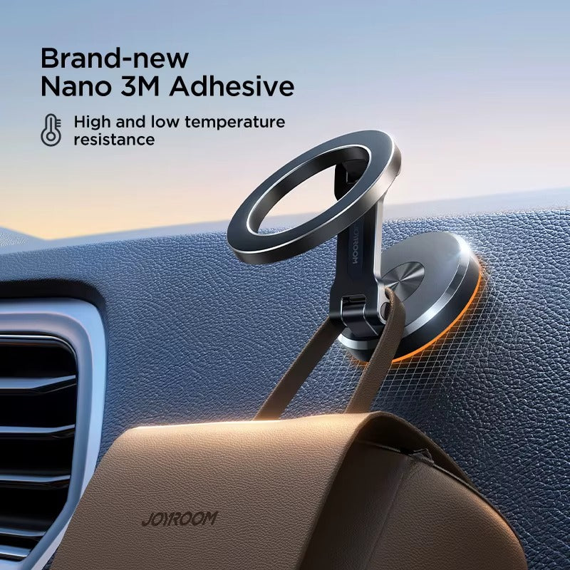 Support de Téléphone Magnétique pour Voiture – Rotation 1080° | Universel iPhone &amp; Android