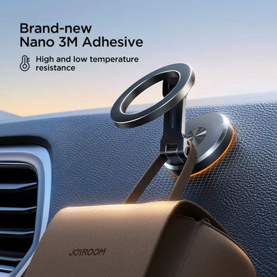 Support de Téléphone Magnétique pour Voiture – Rotation 1080° | Universel iPhone &amp; Android