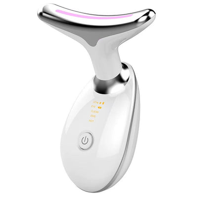 Appareil de Beauté Visage &amp; Cou – Raffermissant, Anti-Rides &amp; Réducteur de Double Menton TK