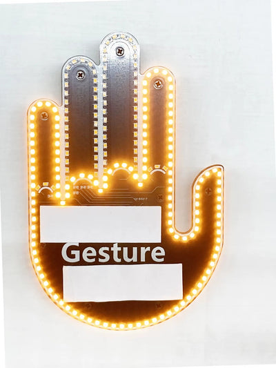 Panneau LED Gestuel pour Voiture – Exprimez-vous en toute sécurité ! TK