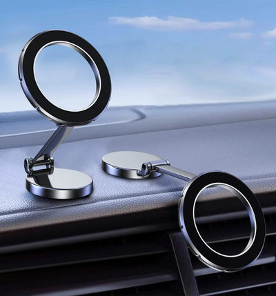 Support de Téléphone Magnétique pour Voiture – Rotation 1080° | Universel iPhone &amp; Android