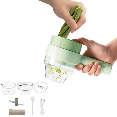 Mini Batteur-Mélangeur Électrique Multifonction – 1200mAh Rechargeable