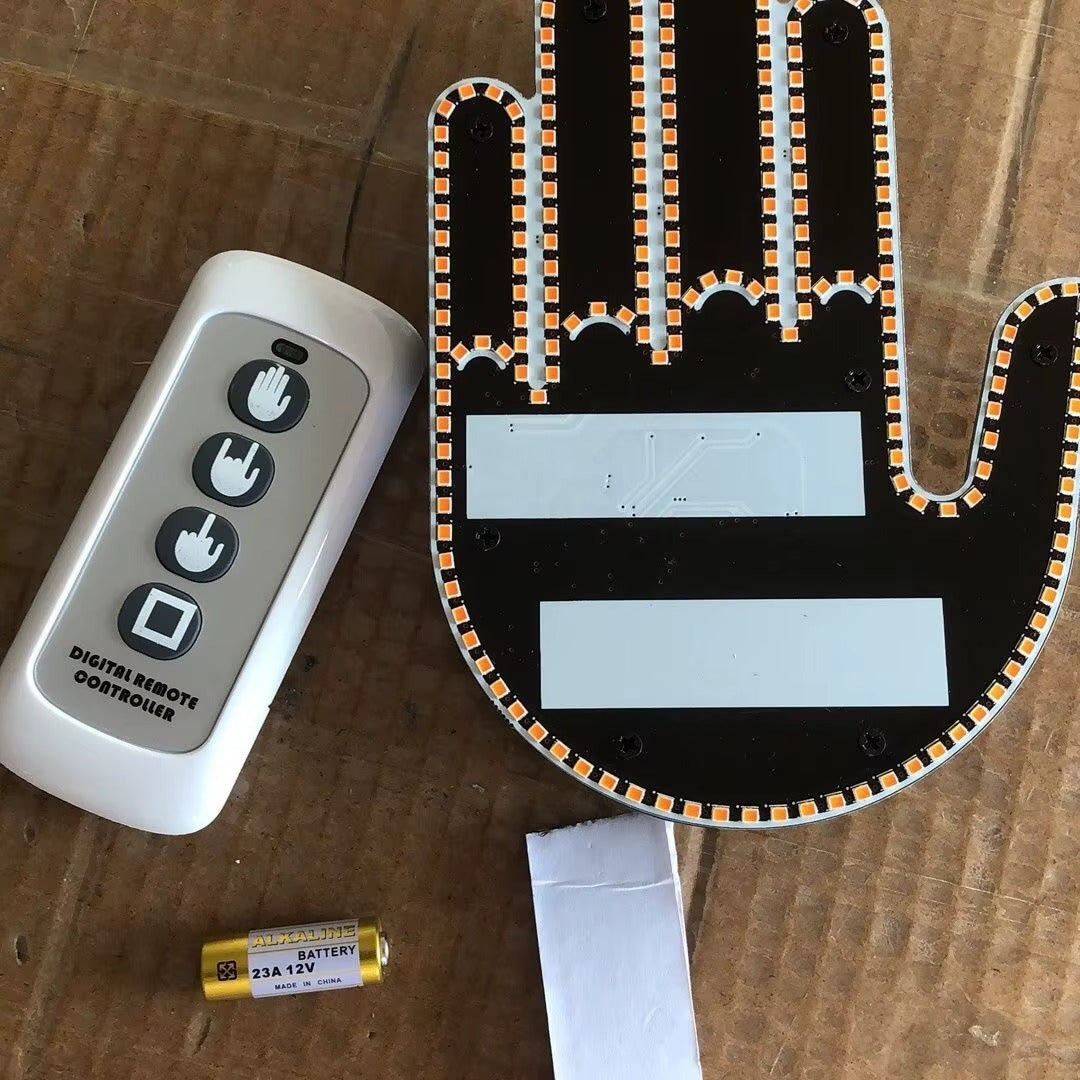 Panneau LED Gestuel pour Voiture – Exprimez-vous en toute sécurité ! TK