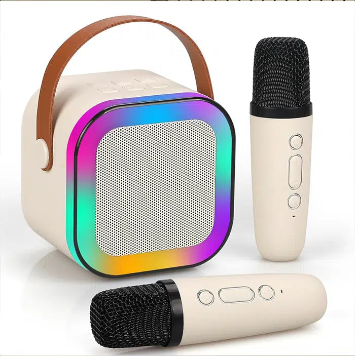 🌟 Karaoké Duo LED – Rires, chants et souvenirs en famille garantis !