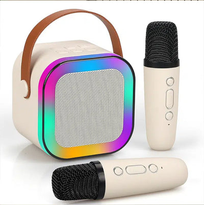🌟 Karaoké Duo LED – Rires, chants et souvenirs en famille garantis !